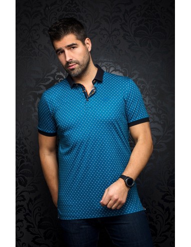 Polo - HEROLD, Teal - AU NOIR online