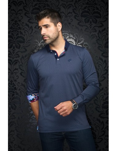 POLO | GOLDONI, Navy Red - AU NOIR de pas cher