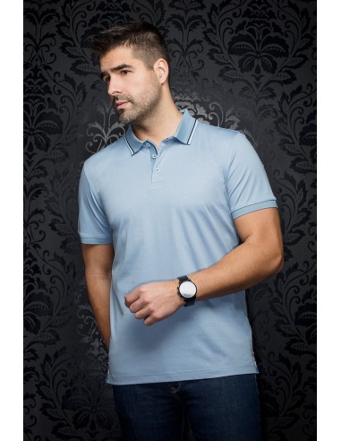 POLO | DELLARIO, Light Blue - AU NOIR solde