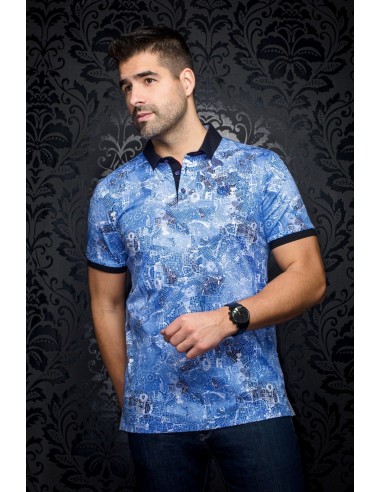 POLO | STRATOS, Light Blue - AU NOIR Profitez des Offres !