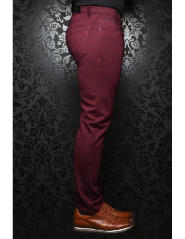 Dressy Stretch Pant - Winchester Wine - AUNOIR commande en ligne