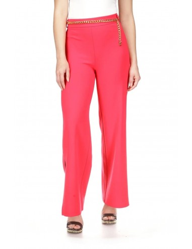 Pantalon Michael Kors de couleur Rose en linge