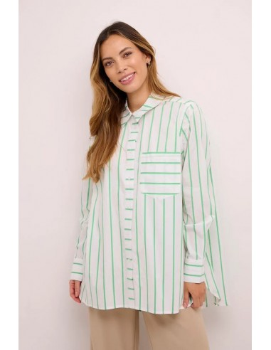 Blouse Rayé Culture de couleur Vert 50% de réduction en Octobre 2024