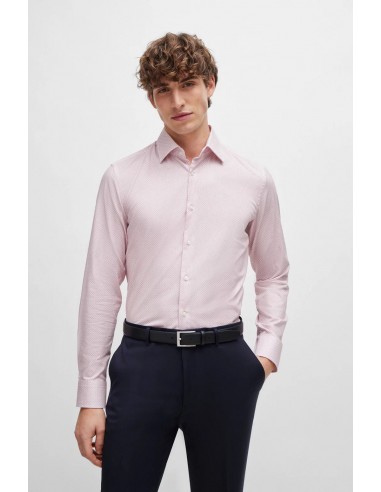 Chemise Hugo Boss de couleur Rose Le MVP de beaucoup