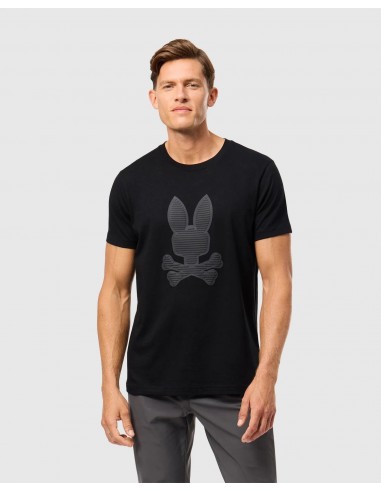 T-Shirt Spycho Bunny de couleur Noir online