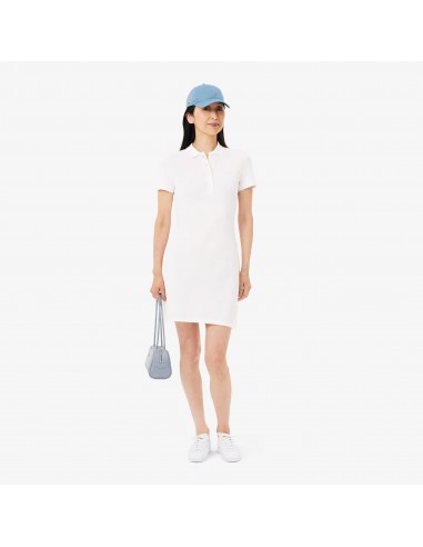 Robe Lacoste de couleur Blanc une grave pollution 