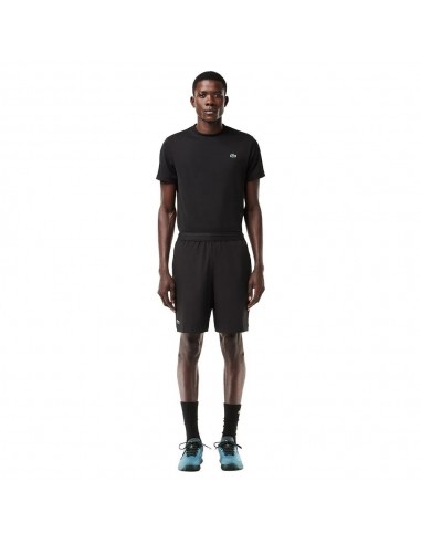 Short Lacoste de couleur noir les muscles