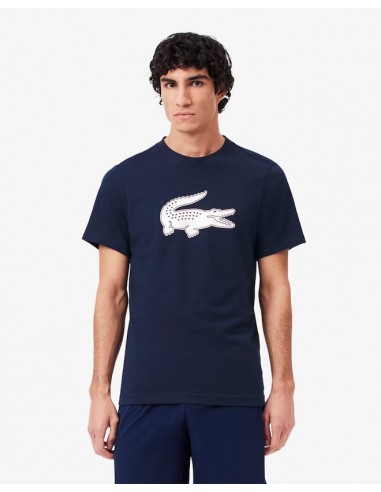 T-Shirt Lacoste de couleur Marine france