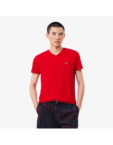 T-Shirt Lacoste de couleur Rouge du meilleur 