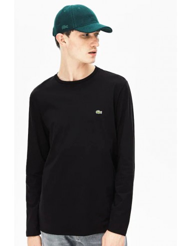 Chandail Lacoste de couleur Noir à prix réduit toute l'année