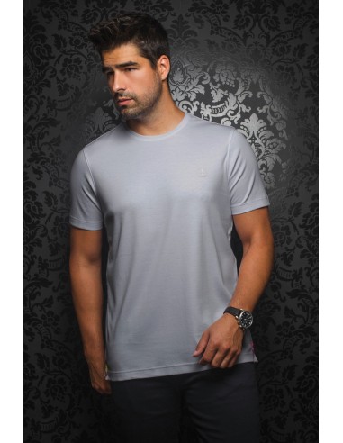 T-shirt | MICHAEL-C, light grey - AU NOIR français