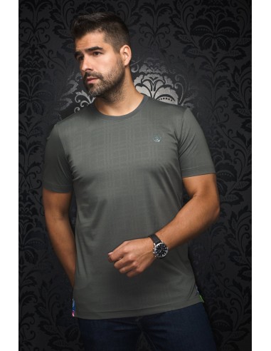 T-shirt | C-VARENNA, olive - AU NOIR en stock