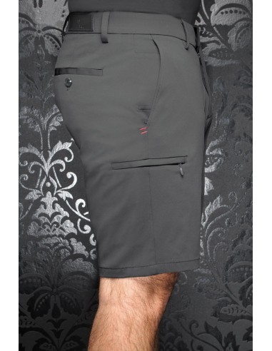 SHORTS | BAYLINER HOGAN, grey - AU NOIR pas cher