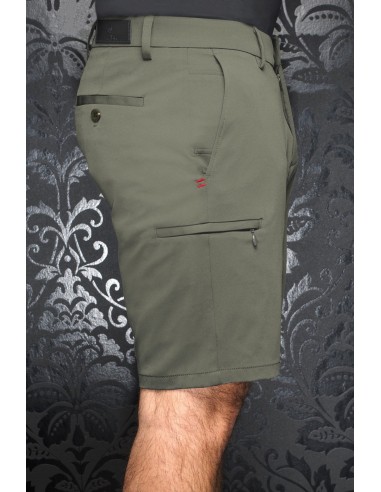 SHORTS | BAYLINER HOGAN, light olive - AU NOIR français