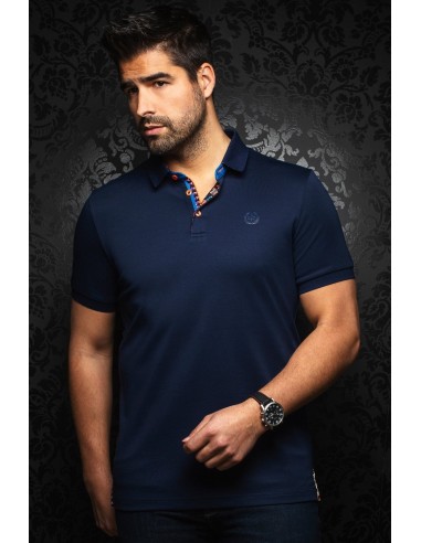 Short-Sleeve Polo | Eagle Navy - AU NOIR Comment ça marche